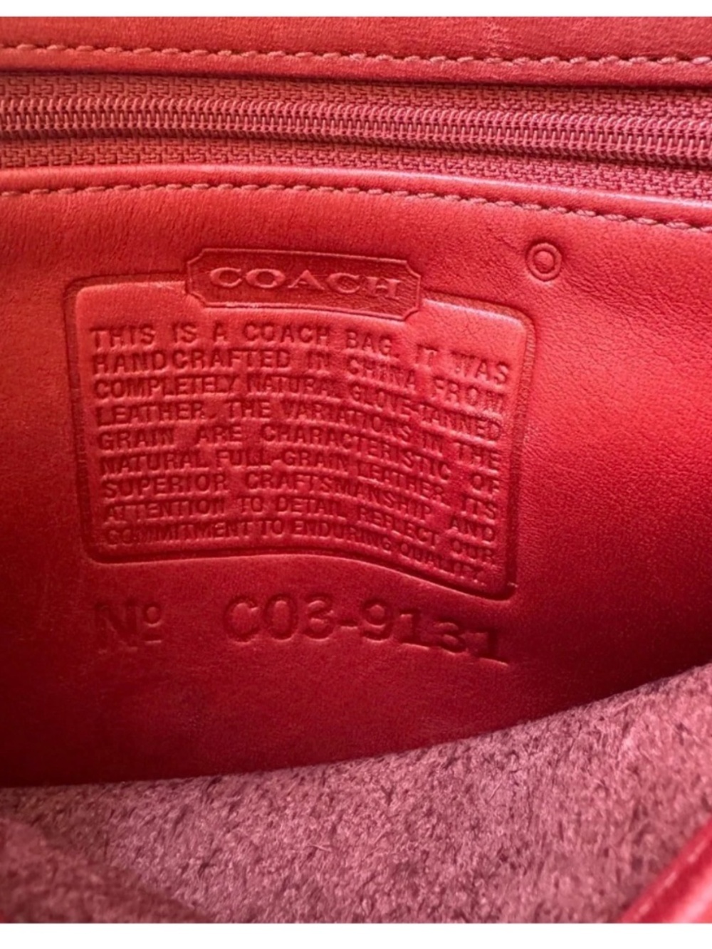 Vintage Coach 9131 Legacy Saddle Crossbody Bag - Picture 3 of 5